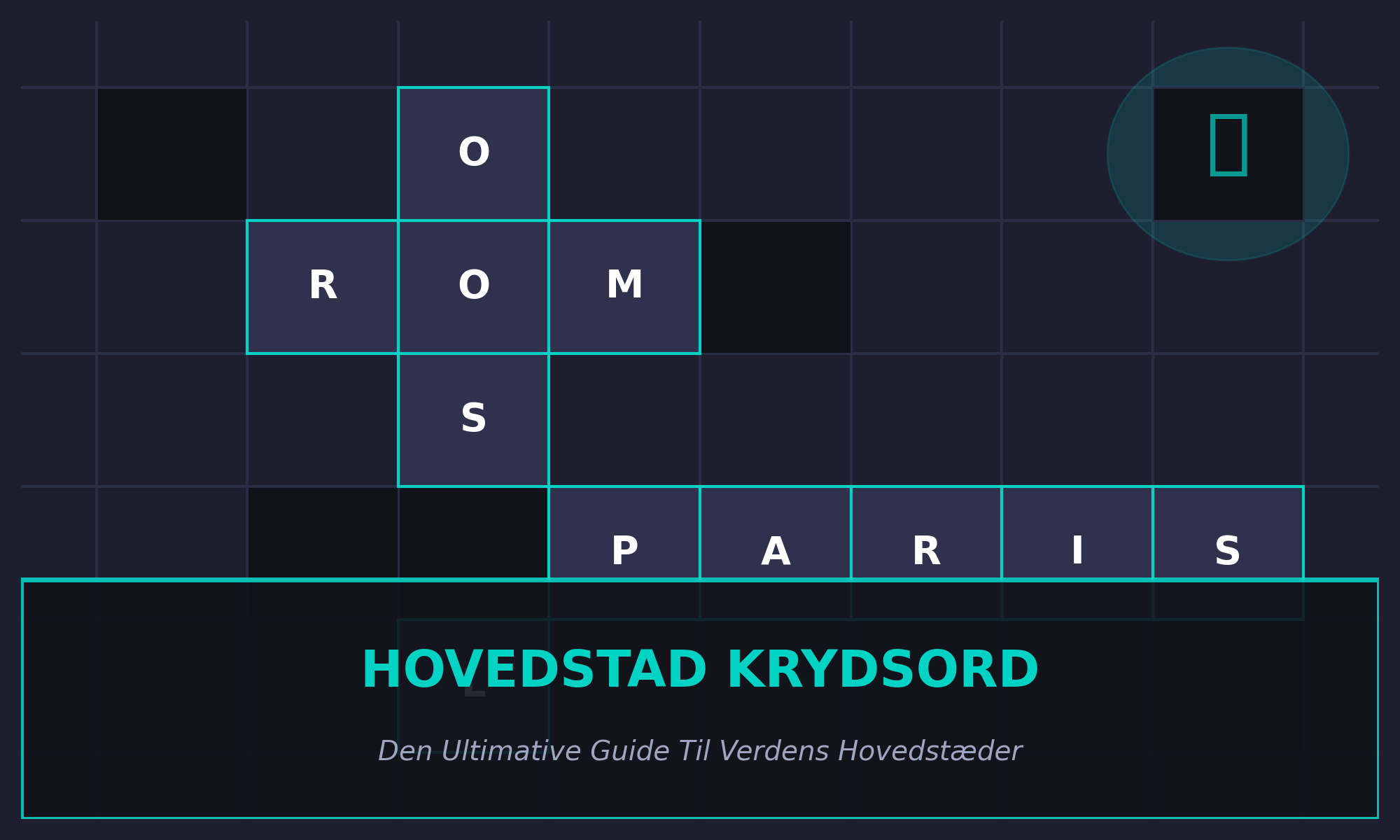 Hovedstad krydsord
