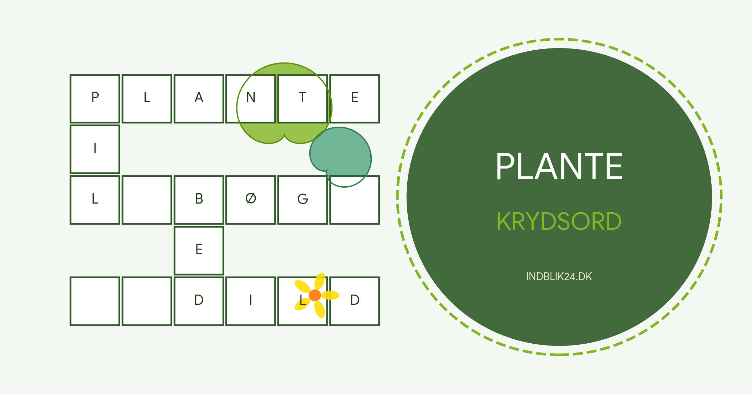 plante krydsord